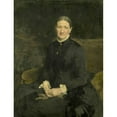 thumbnail image 3 of Pieter Josselin de Jong 19x24 Black Modern Framed Museum Art Print Titled - Mrs A.J. Zubli-Maschhaupt (1887), 3 of 5