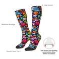 thumbnail image 4 of Honeii Underwater Diving Animals Print Long Socks,Novelty Design Socks Gift for Men and Women,Crew Socks,Calf Socks, 4 of 6