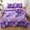 Purple Constellation(6Pcs), variant on OKKEEY Pink Purple Bed in a Bag Glitter Theme Comforter Set Twin Size for Girls Kids Teens, 6 Pcs Colorful Gradient Stars Bedding Set with Sheets for All Seasons
