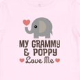 thumbnail image 4 of Inktastic Grammy and Poppy Love Me Grandchild Boys or Girls Baby T-Shirt, 4 of 5