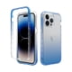 thumbnail image 1 of Funda 360 Degradada Cely Vesmir Uso Rudo Para Iphone 15 Pro Max Azul con 2 Micas de Pantalla, 1 of 5
