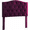 Purple, variant on Furniture of America Bancroft Tufted Fabric Headboard, Full/Queen, Gray