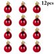 thumbnail image 2 of Juego de 12 bolas de Navidad brillantes para decoración de árbol de Navidad, accesorios colgantes para decoración de fiestas, para el hogar y la tienda, 2 of 5