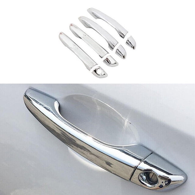 Pour Hyundai pour Elantra 2017-2020 Garniture de Poignée de Porte Extérieure Chromée 8x