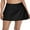 Black-Wide Band, variant on Charmo Women's High Waisted Swim Skirts Swim Bottoms with Briefs Bikini Tankini Bottoms Solid Swimdress Skirts
