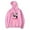 Pink, variant on Anime Merch Hoodies Dan Da Dan Casual Hooded Sweatshirt Unisex Pullover Clothing