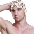 thumbnail image 3 of Wekity Bonnet de Bain Camion Citrouille Automne Unisexe Adulte Wekity Polyester, 3 of 4