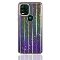 thumbnail image 4 of Moto G Stylus 5G 2021 Case, Rosebono Bling Glitter Sparkle Laser Purple Ultra Transparent Fashion Cute Colorful Skin Cover Shockproof Case for Moto G Stylus 5G 2021, 4 of 5