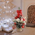 thumbnail image 4 of TIELUTT Christmas Tree Decoration Home Desktop Decoration Christmas Tree Mini Christmas Tree Knitting Ornament Strength Ornament Wolf Ornament Pretty Christmas Ornament Glass Christmas Decorations, 4 of 8
