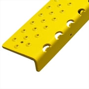 Handi Treads 30 inch Non-Slip Nosing, Powder-Coated Yellow, Pack of 6