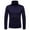 Navy, variant on Long Sleeve Shirts for Men Casual Trendy Solid Turtleneck Casual Slim Fit Pullover Warm T-shirt Bottoming Shirt Navy L
