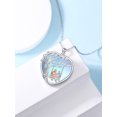 thumbnail image 5 of WINNICACA 2 Sister Necklace Sterling Silver Heart Moonstone Always My Sisters Forever My Friend Jewelry Birthday Anniversary Valentines Mothers Day Gifts for Women, 5 of 6