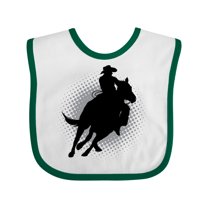 Inktastic Rodeo Rider Team Roping Boys Baby Bib