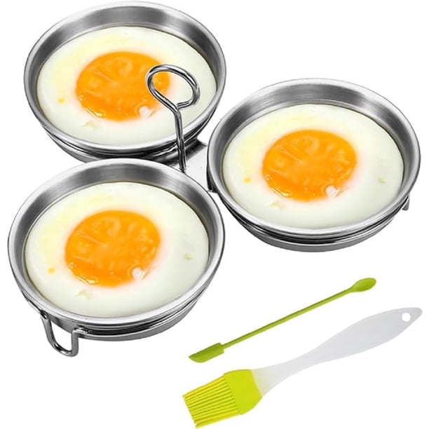 Vaporera de huevos Liuanngg de acero inoxidable 304, herramienta doméstica para escalfar huevos.