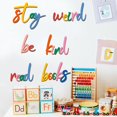 thumbnail image 1 of Colorful Read Sign Decals Kids Reading Room Wall Stickers Peel and Stick Classroom Reading Corner Decor for Teacher Supply Wooden Reading Sign Inspiring Quotes Wood Decor for Nursery Library Bedroom, 1 of 8