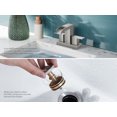 thumbnail image 6 of WB-61A32BN Centerset Bathroom Faucet With Drain Assembly, 2-handle Bathroom Sink Faucet, 6 of 6