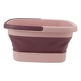 thumbnail image 4 of Cubo de Silicona Para Masaje de Pies, Bañera Portátil para Pies, Bañera Plegable Pies Con ASA, Bañera de Spa Para Pies Secos y Agrietados, Remojo de Pedicura, Lavabo de, 4 of 7