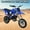 Blue, variant on Seipouy 49cc 2-Stroke Kids Dirt Bike Kids Motorcycle,Upgrade Gas Dirt Bike Mini Dirt Bikes,Pocket Gas Motorbike Off Road Gas Power Mini Pocket Motorbike with Front Rear Disc Brakes,Max Speed 40KM/H