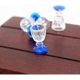 thumbnail image 1 of 4 copas de vino en miniatura, escala 1:6, 1:12, modelo de simulación, accesorio para casa de muñecas, 1 of 3