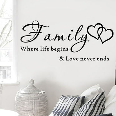 Wall Decals Removable DIY Large Vinyl Sticker Self Adhesive for Living Room Children Baby Kids Clearance