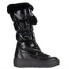 Pajar Canada Women's Toboggan Winter Boots Black Metal Hologram EU 38/US 7