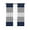 blue, variant on Navy Blue Grey Stripe Blackout Curtains 54 Inches Long for Bedroom, Modern Art Horizontal Striped Thermal Insulated Room Darkening Black Out Window Curtain Panels Grommet Drapes for Living Room