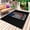 Black, variant on Navy Blue American Flag Outdoor Rug 3x5 Ft - Reversible Patio Rug Outdoor Camping Rugs, Abstract Red Hockey Stripes Us Flag Indoor Outdoor Area Rugs, Non-Slip Outdoor Carpet Runner for Deck/Porch