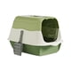 thumbnail image 3 of Inodoro con capucha para gatos con puerta, inodoro cerrado reutilizable para gatos, arenero para gatitos con capucha Verde, 3 of 9