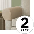 thumbnail image 2 of Mainstays Pixel 2-Piece Stretch Armrest Slipcover, Sand, 2 of 5