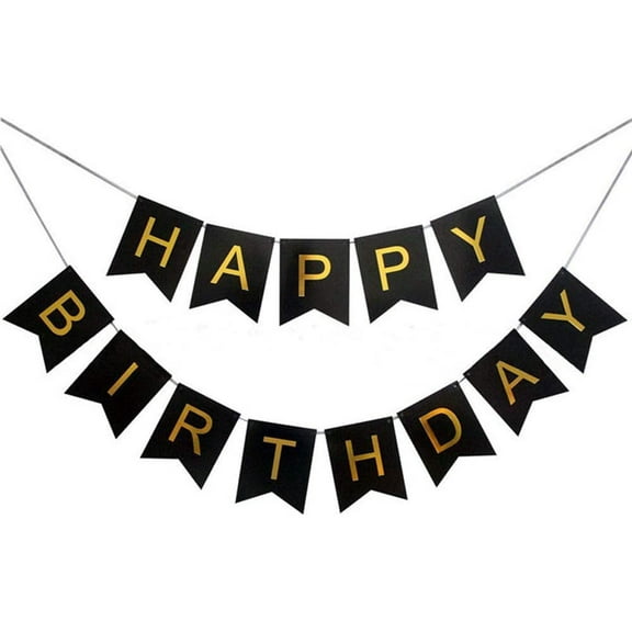 Haobase Happy Birthday Banner Birthday Garland Party Decorations