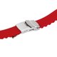 thumbnail image 3 of Banda de correa de reloj de despliegue de caucho de silicona impermeable para deportes 18 Sunnimix none, 3 of 8