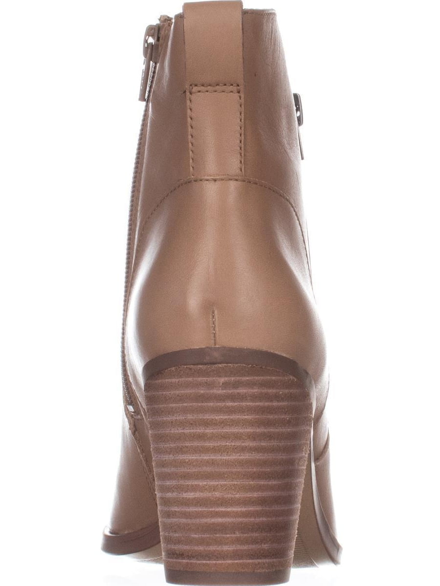 Womens naturalizer Kala Block Heel Ankle Boots Oatmeal Leather Walmart