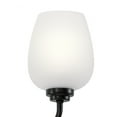 thumbnail image 3 of Kichler Valserrano 10 1/4" High Black 2-Light Wall Sconce, 3 of 5