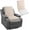 Beige, variant on Extra Large Egg Crate Recliner Seat Cushion for Elderly Tufted Furry Booster Foam Cushion, Pressure Relief for Long Sitting Orthopedic Chair Cushion for Recliners Office Chairs, Beige