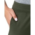 thumbnail image 5 of Wright's Women's Soft French Terry Relaxed Fit Sweatpants, Sizes S-4X, 5 of 6
