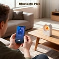thumbnail image 4 of 1 Pce Haut-Parleur Bluetooth Machine à Sons de Bruit Blanc Veilleuse Portable Bureau, 4 of 8