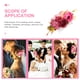 thumbnail image 5 of Peineta con diseño floral para novia, tocado floral, peineta decorativa para novia, 5 of 7
