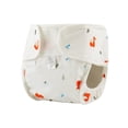 thumbnail image 6 of Worallymy 4PCS Washable Summer Baby Cloth Diaper Cover Cotton Thin Breathable Newborn Baby Diapers Reusable Cloth Nappies, 6 of 7