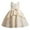 Beige, variant on Coerni Kids Girls Wedding Fancy Lace Dress Toddler Dance Formal Party Birthday Smocked Dresses Pageant Tutu Frocks Skirts