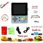 Handheld Game Console Kids Adults, LDK Game Screen by 2.8 Thumbs Mini Palm FREE GIFTS CARRY BAG+CLEANING CLOTH