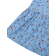 thumbnail image 6 of Sunsent Women's Plus Size Nightgown Comfy Short Sleeve Sleepwear Full-Length Floral Printed Square Neckline Sleepshirt Loungewear XL-5XL, 6 of 8