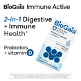 thumbnail image 3 of ​​BioGaia Protectis Immune Active Probiotic | Clinically Proven Probiotic + Vitamin D | Supports Immune, Digestive and Overall Health | Probiotics For Men & Women | Capsules | 60 day supply, 3 of 8