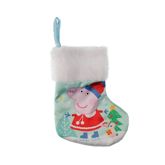 Peppa Pig 8 inch 8 inch Mini Stocking, Pink, Multi-Color