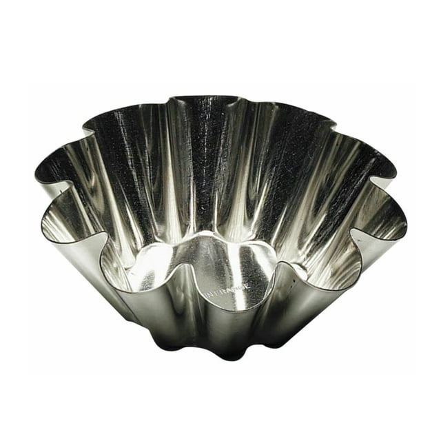 Molde para Brioche PADERNO de 5.9 cm con 10 Estrías
