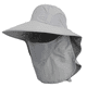 thumbnail image 1 of Gorro de pesca con solapa para cubrir el cuello, gorra de béisbol con solapa para senderismo, Safari, hombres UPF50+, 1 of 5