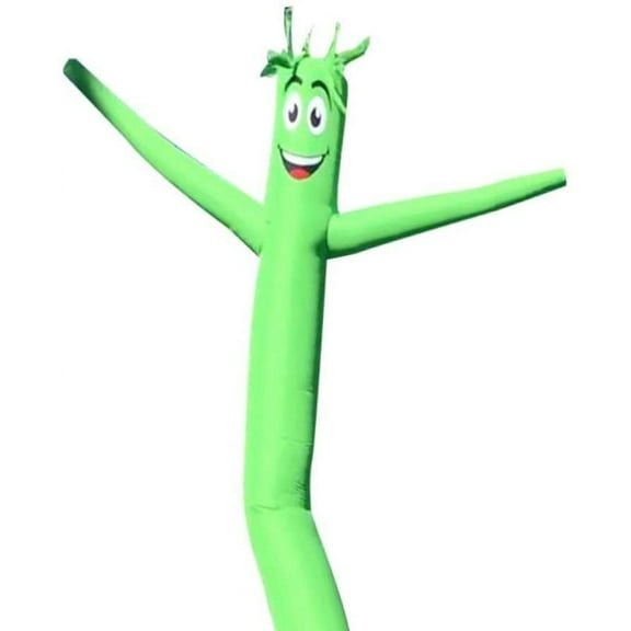 Cobb Promo Inflatable Tube Man Guy Puppet Dancer 18ft - Solid Lime Green - Body only, Without air Blower