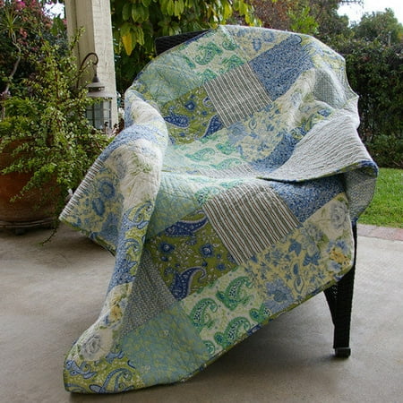 Greenland Vintage Jade Throw 50" x 60"