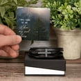 thumbnail image 4 of I Have Found the One Men's Cross Bracelet - Vegan Leather with Stainless Steel, 4 of 14