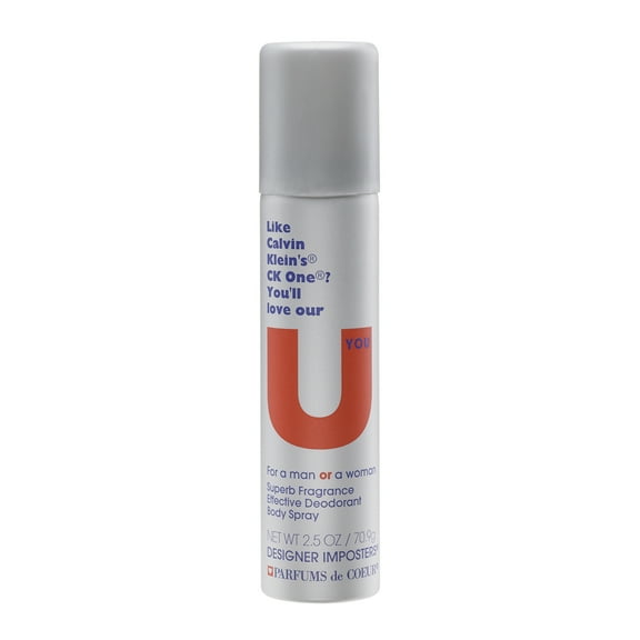 Designer Imposters U You Unisex Body Spray, 2.5 fl. oz.