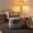 Grey + Metal + Foam, variant on Round Storage Ottoman with Tassel Fringe, 23.2" Grey Upholstered Footstool with Hidden Storage, 300 lbs Capacity Circular Foot Rest Stool for Living Room, Bedroom, Entryway